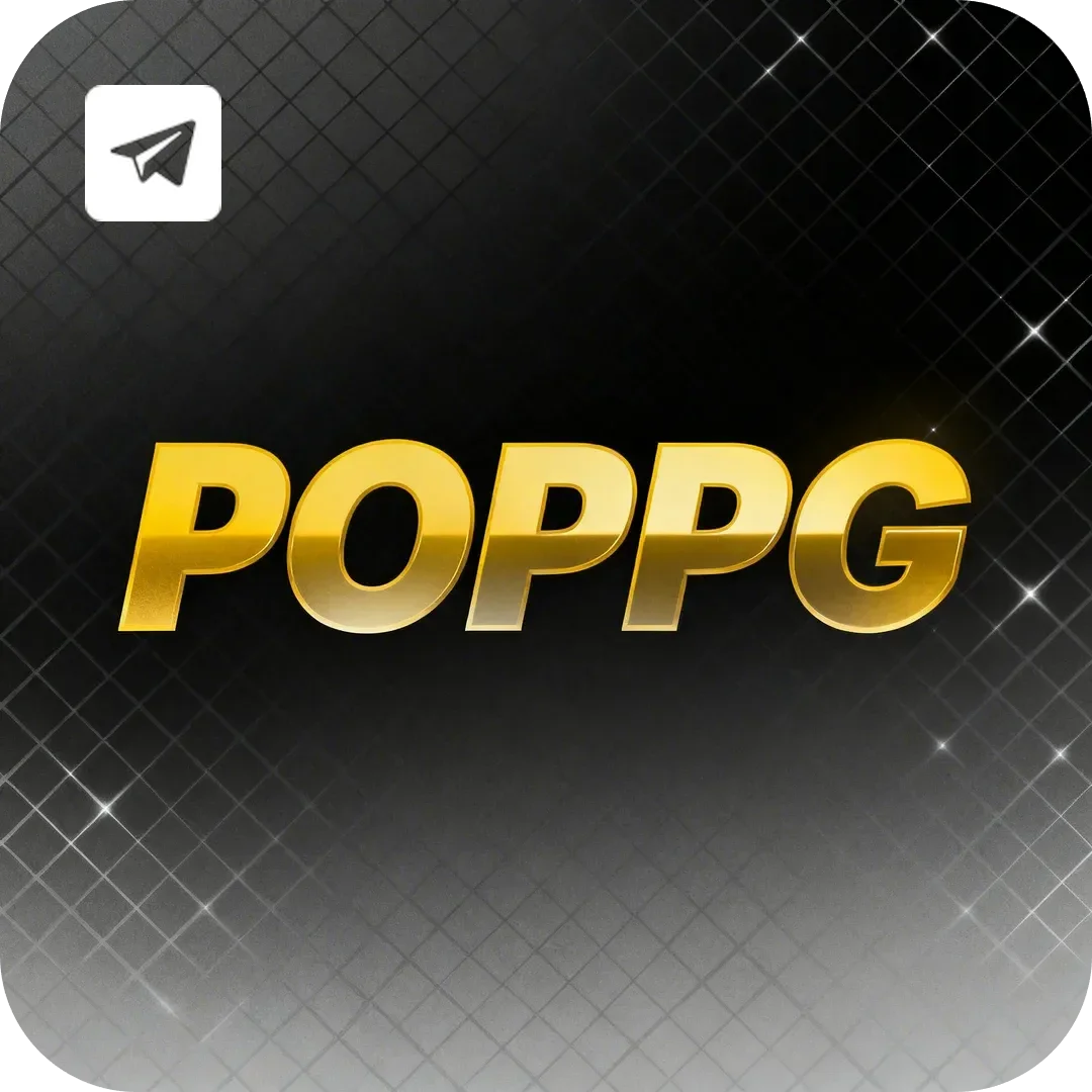 Canal oficial da poppg no Telegram